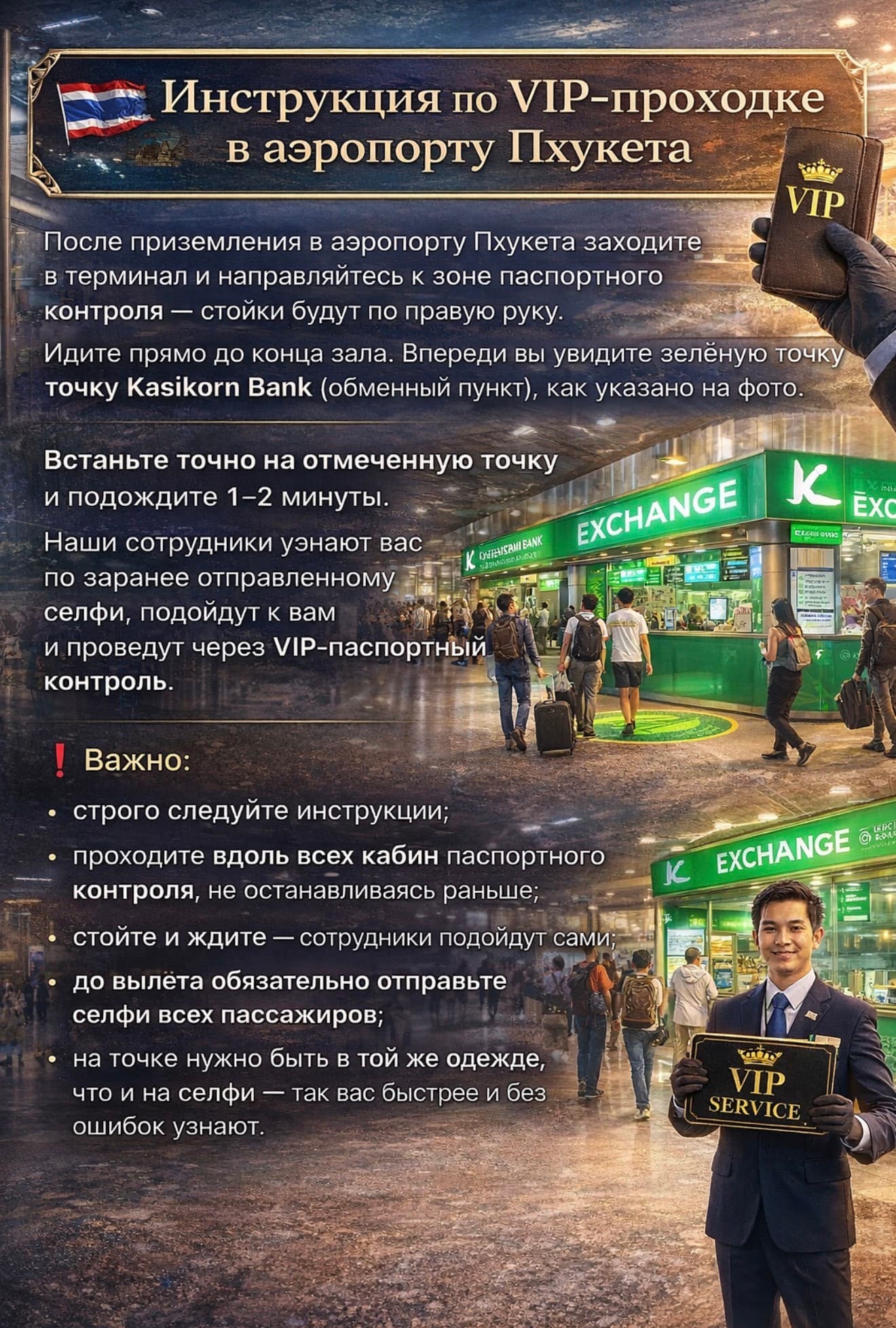 VIP Fast Track на прилёт